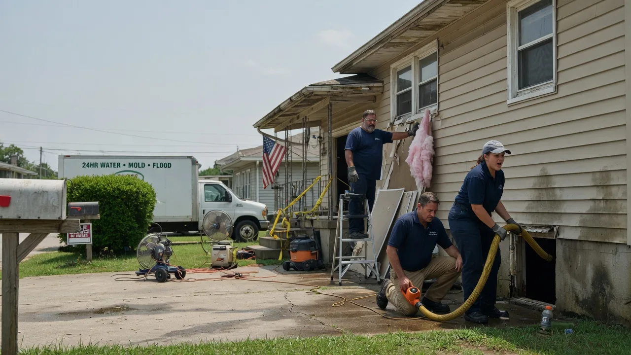 Water Damage Repair in Red House, WV near me